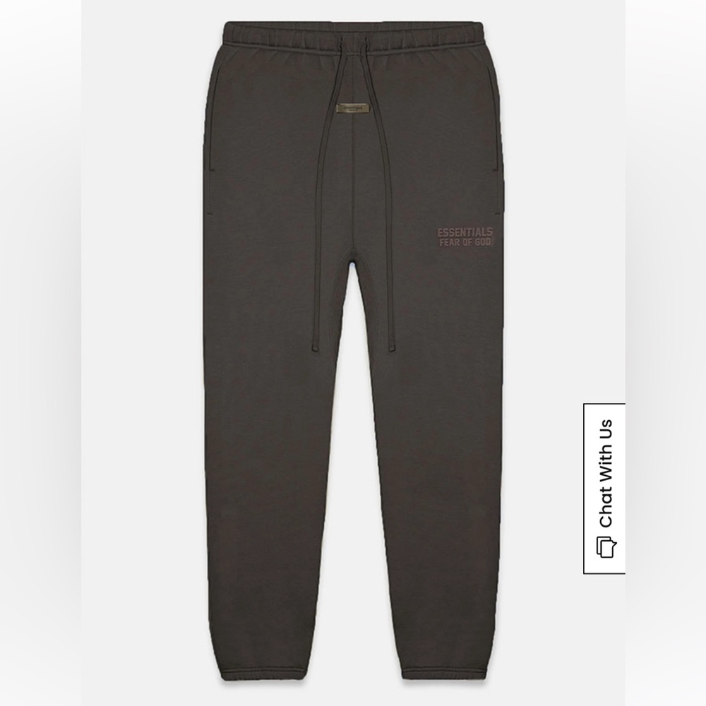 Essentials Fear Of God Off Black Sweatpants